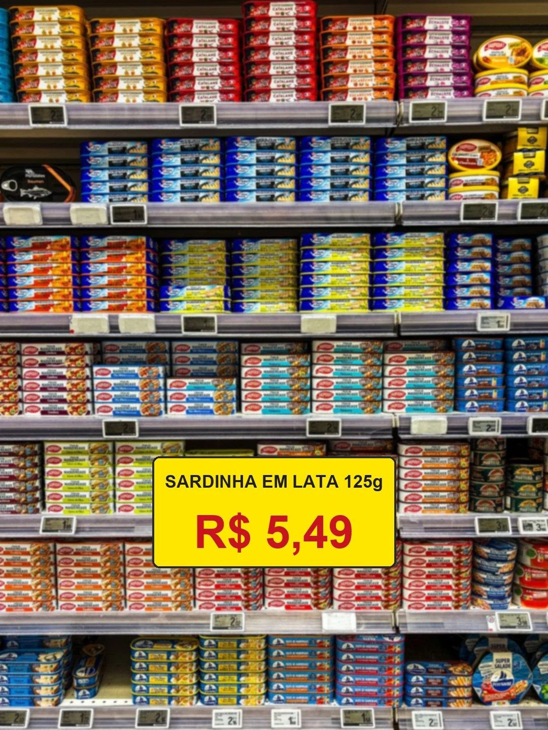 Foto de Sardinha em Lata 125g